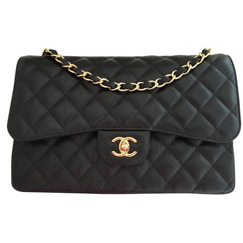 chanel timeless jumbo caviar|Flap Bags .